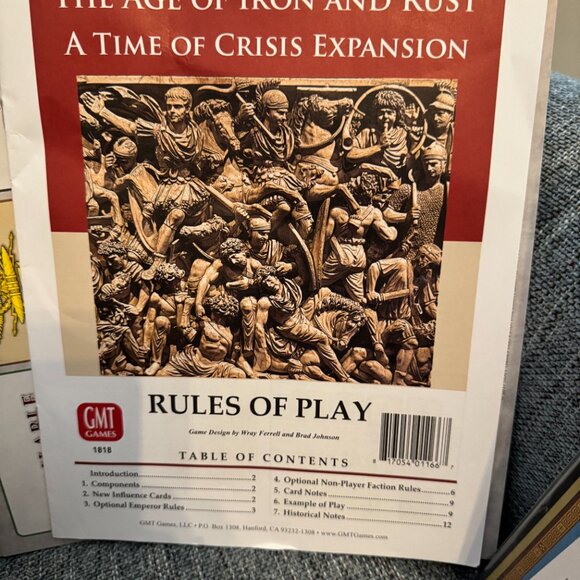 Time of Crisis: The Roman Empire in Turmoil, 235-284 AD (open, unpunched) GMT - Picture 11 of 16